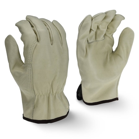 Radians RWG4121 Economy Grain Cowhide Leather Driver, Glove Size: L, PR RWG4121L